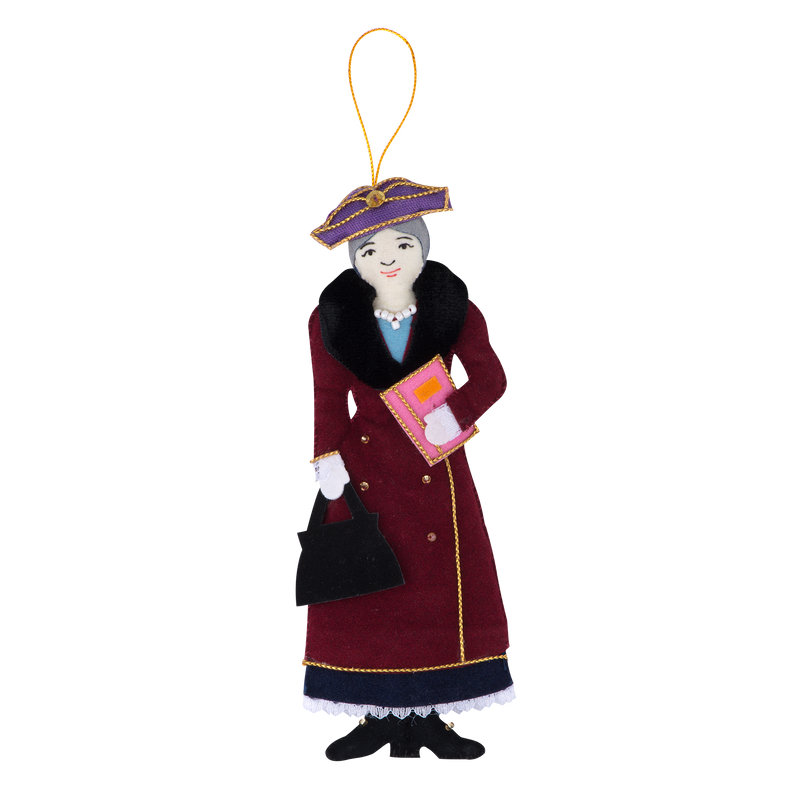 Eleanor Roosevelt Ornament-Front