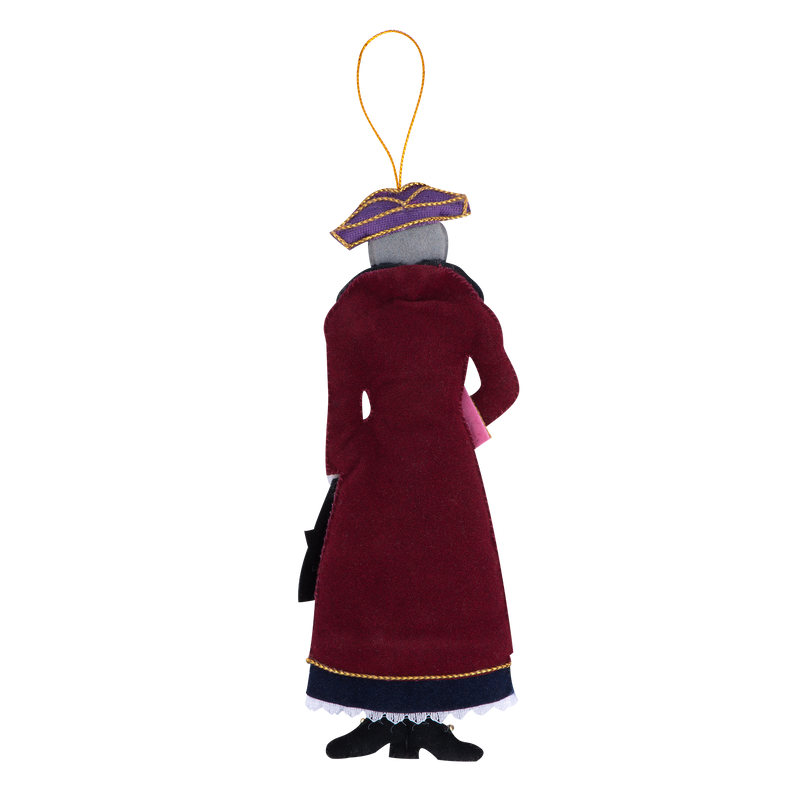 Eleanor Roosevelt Ornament-Back