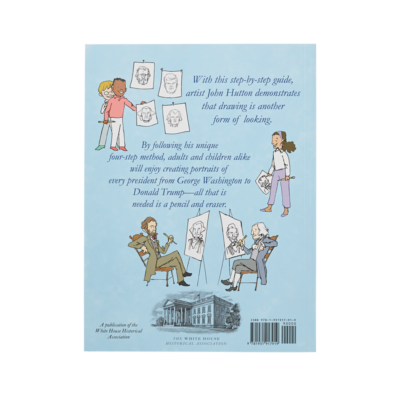How to Draw The Presidents book back cover