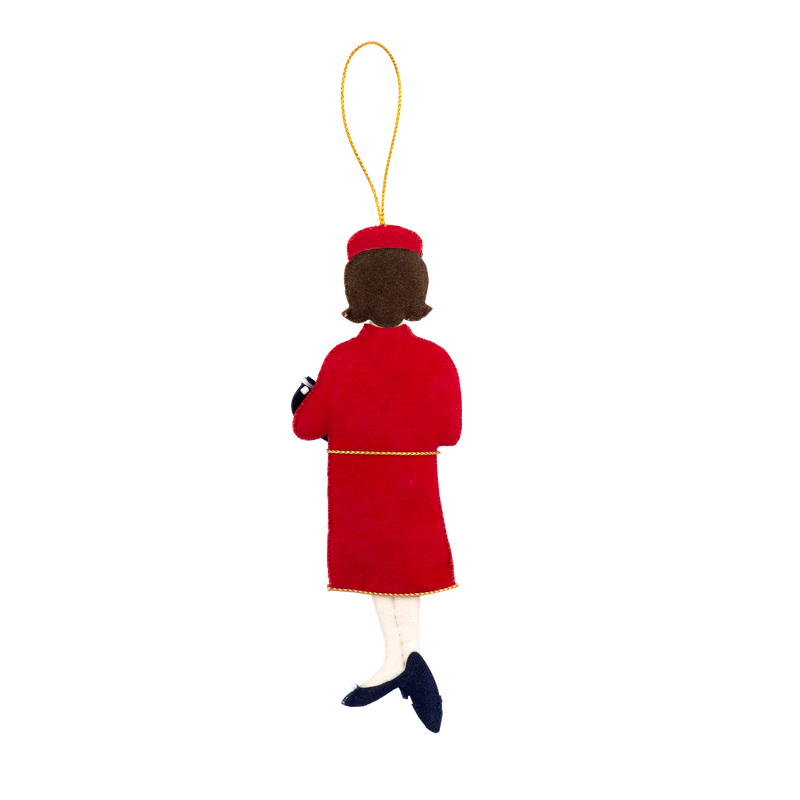 Jacqueline Kennedy Ornament-Back