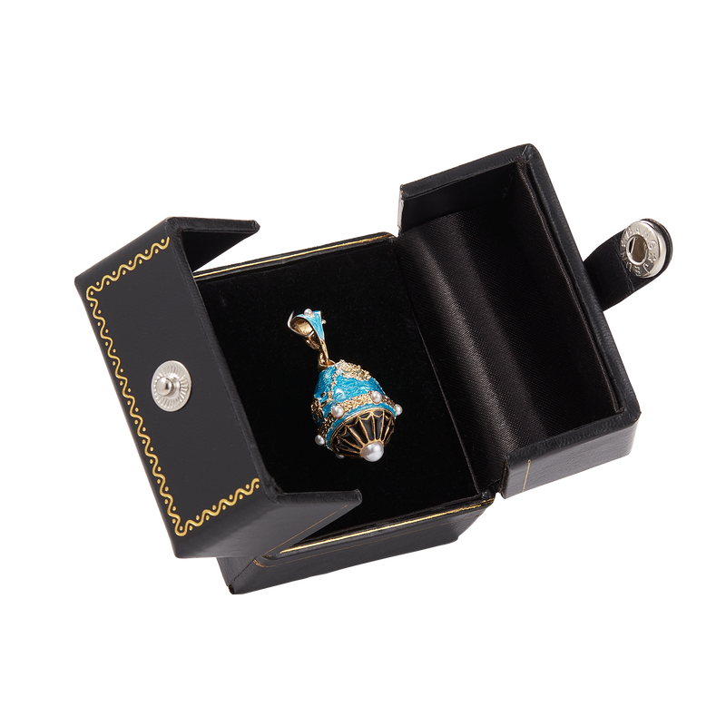 Aqua North Portico Egg Pendant