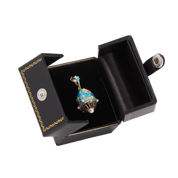 Aqua North Portico Egg Pendant