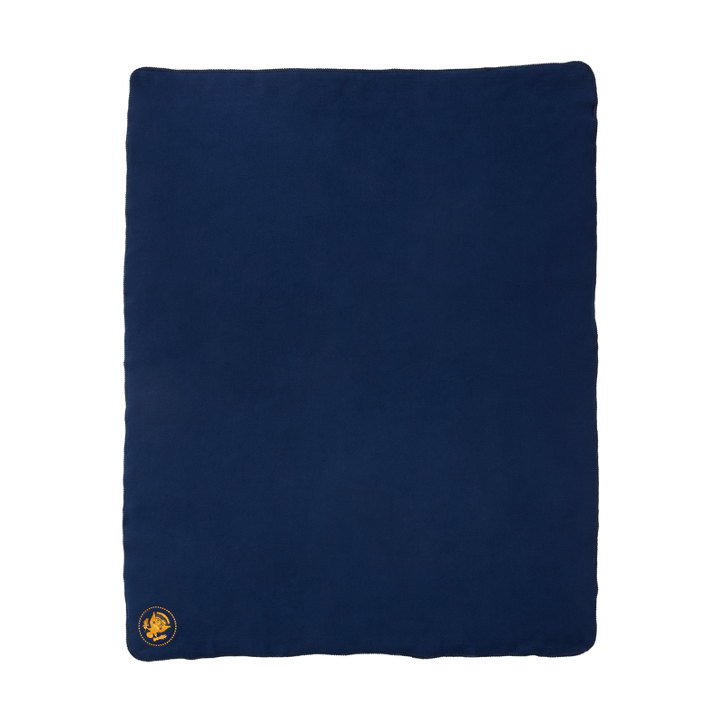 Navy Truman Seal Fleece Blanket