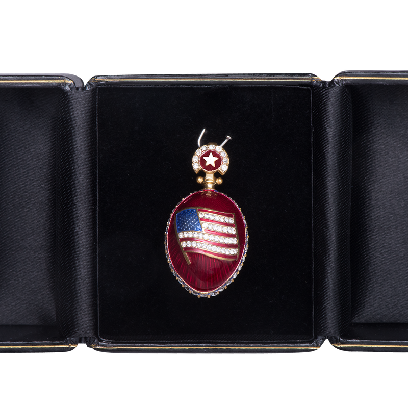 Presidential Red Egg Pendant-In Box