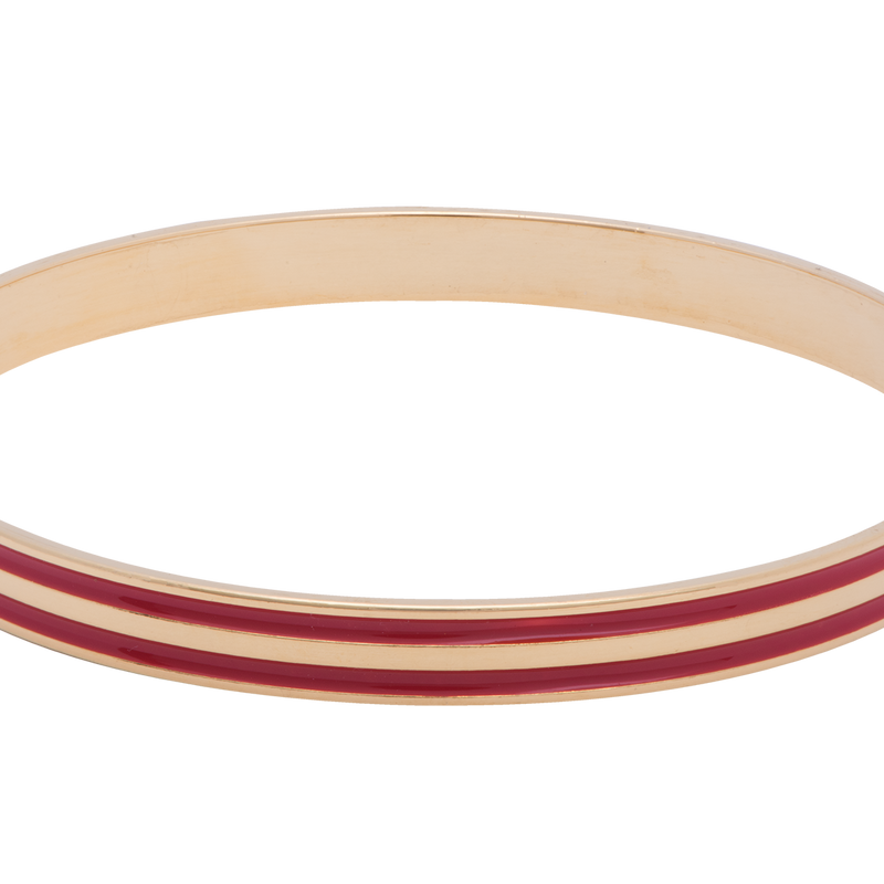 Red Enamel Bracelet