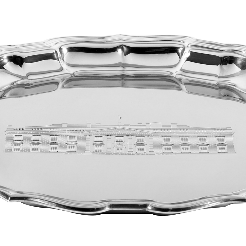 Salisbury White House Chippendale Tray-Side