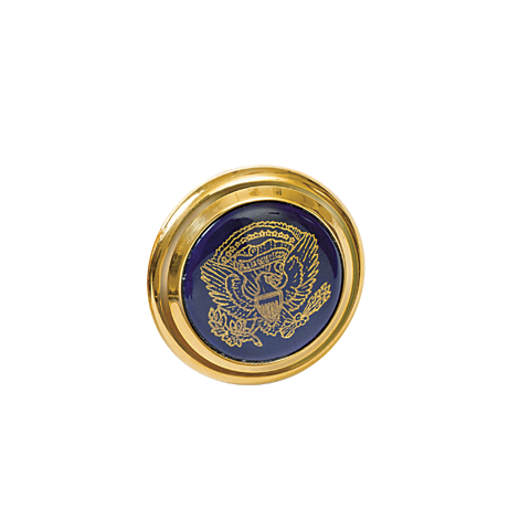 Tie tack featuring the American bald eagle