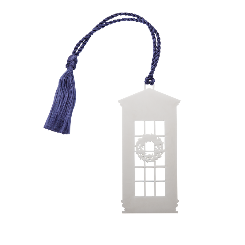 Christmas North Portico Windows Bookmark-Back
