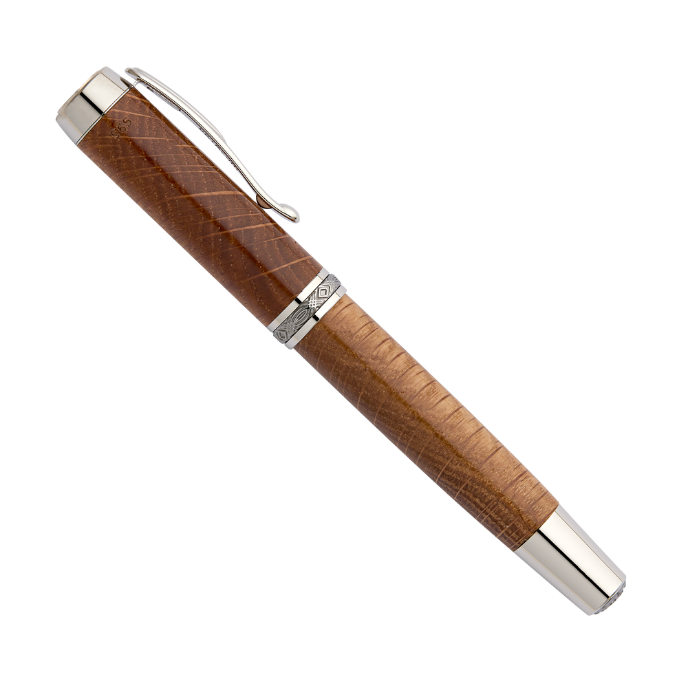 Handcrafted Wooden Fountain Pen from Truman Renovation