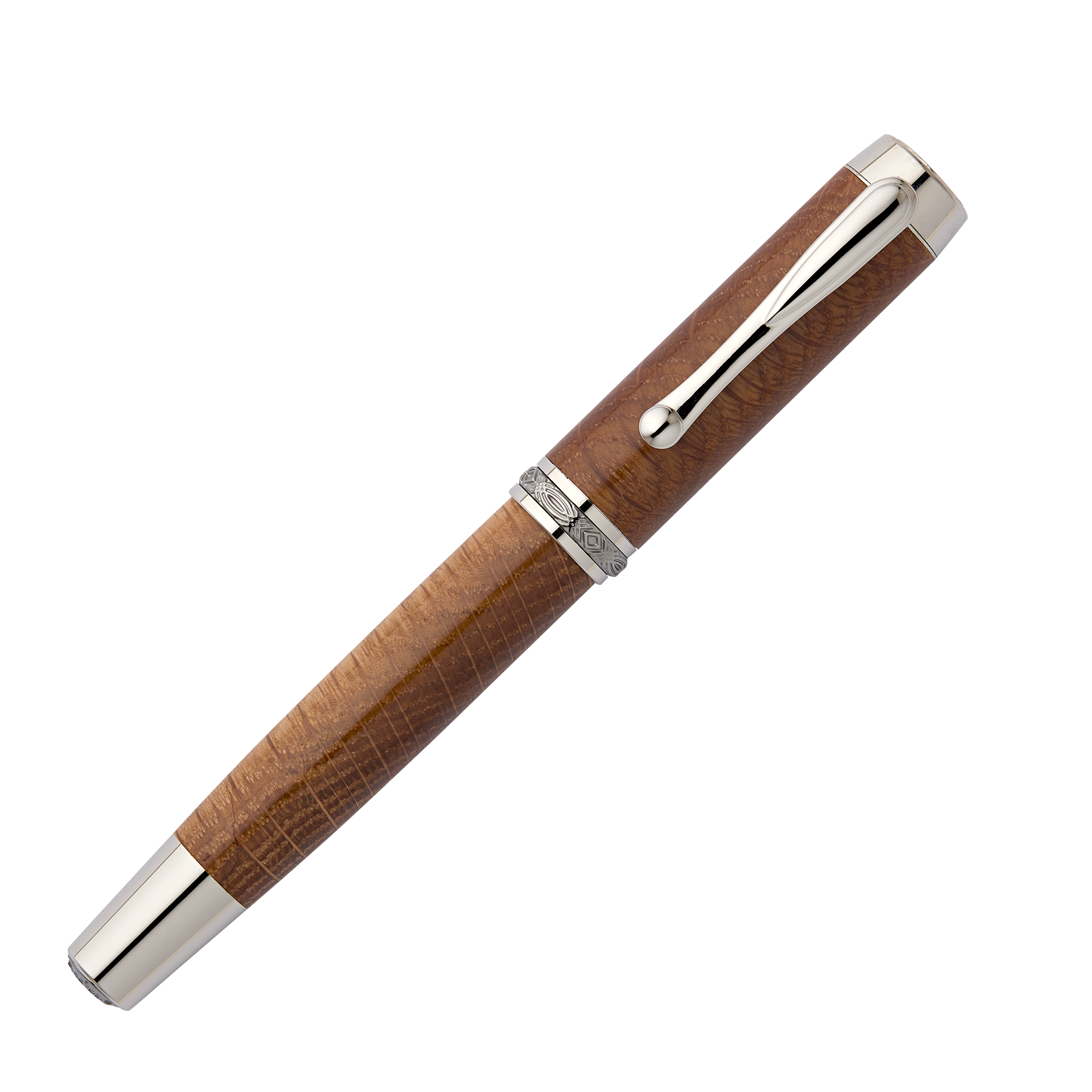 Handcrafted Wooden Fountain Pen from Truman Renovation