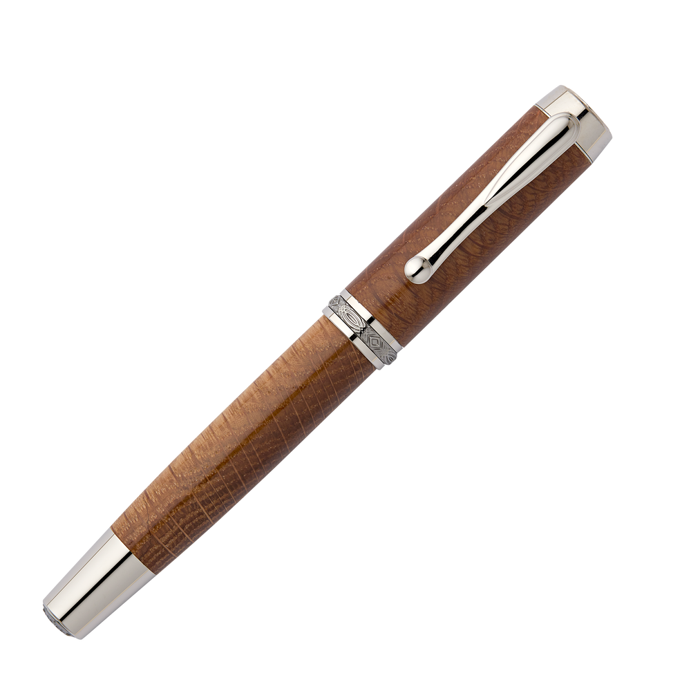 Handcrafted Wooden Fountain Pen from Truman Renovation