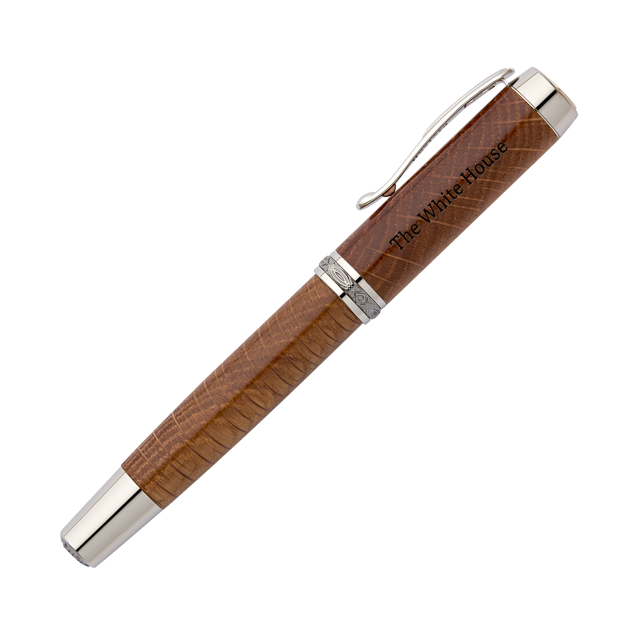 Handcrafted Wooden Fountain Pen from Truman Renovation