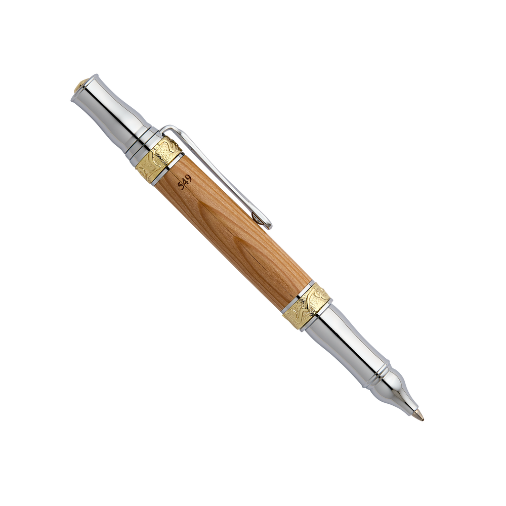 Handcrafted Wooden Ballpoint Pen from Truman Renovation