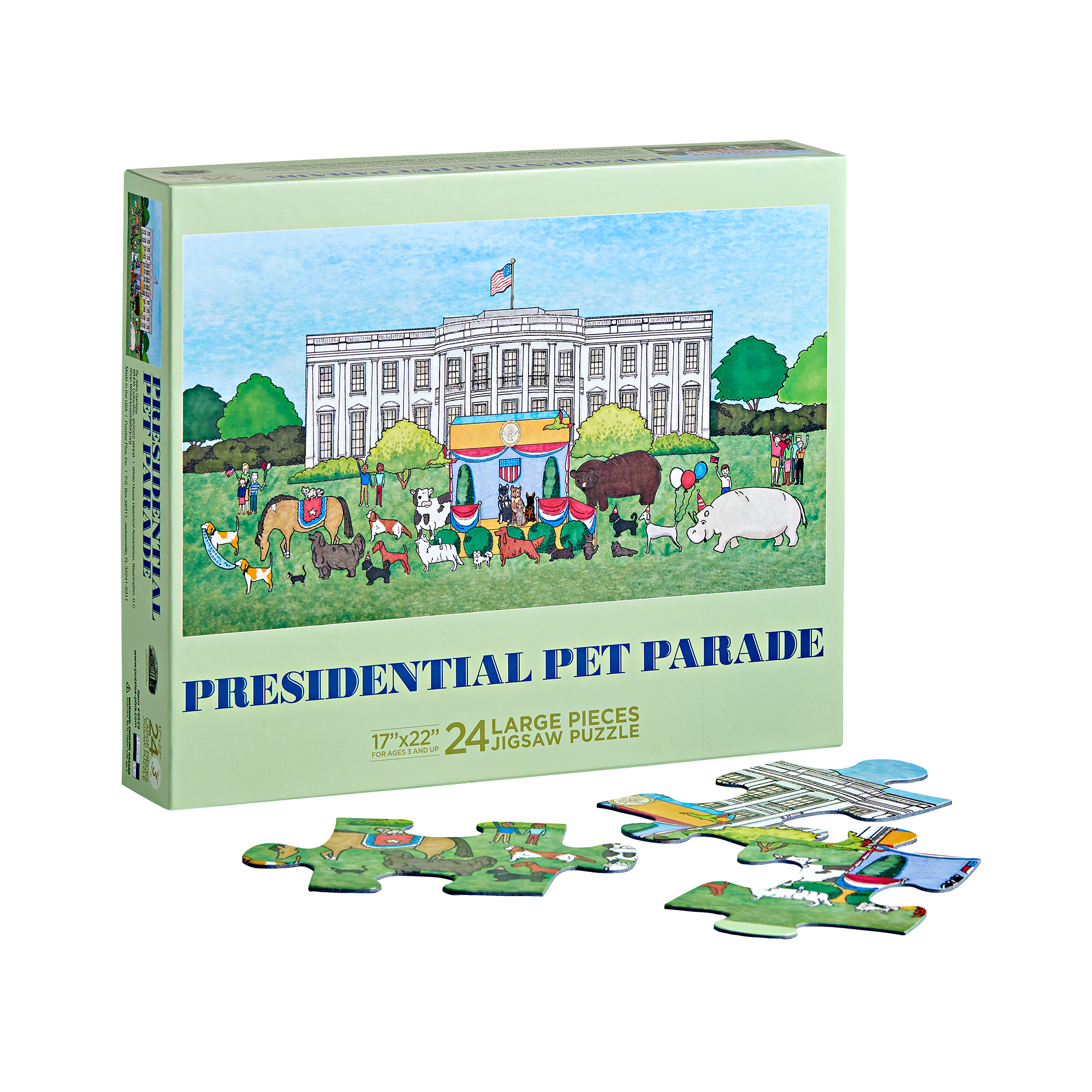 Presidential Pet Parade Puzzle