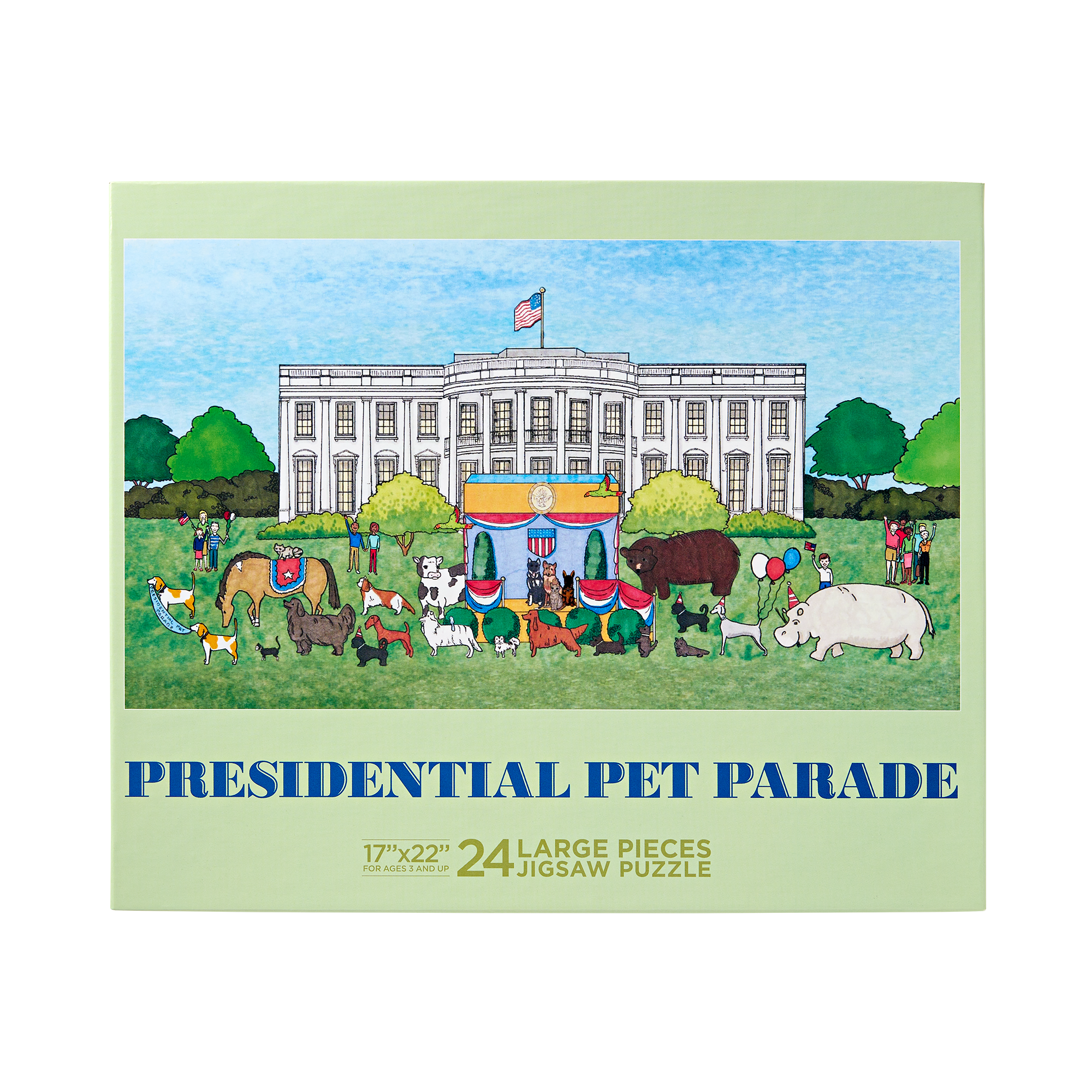 Presidential Pet Parade Puzzle