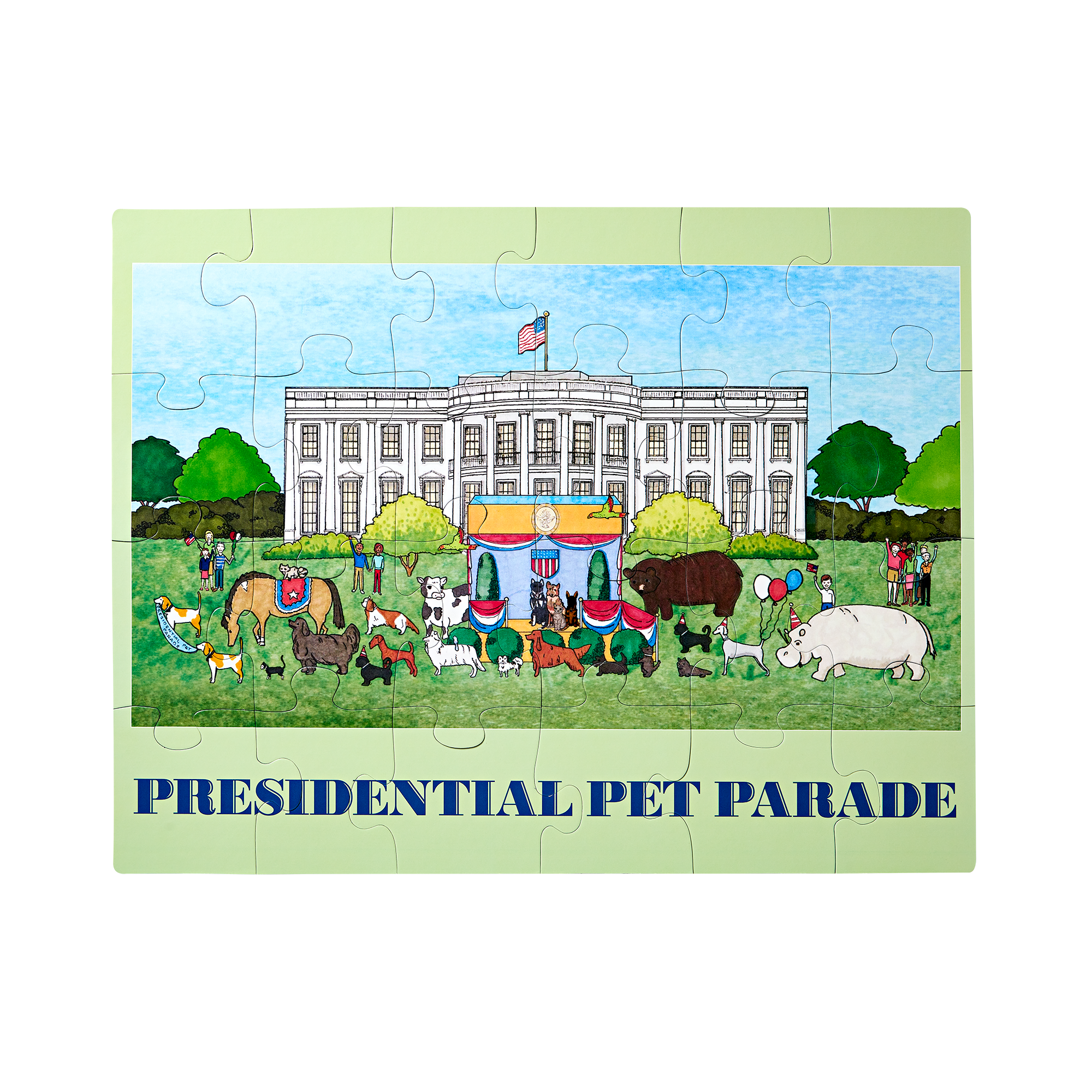 Presidential Pet Parade Puzzle