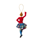Female Highland Dancer Felt Ornament