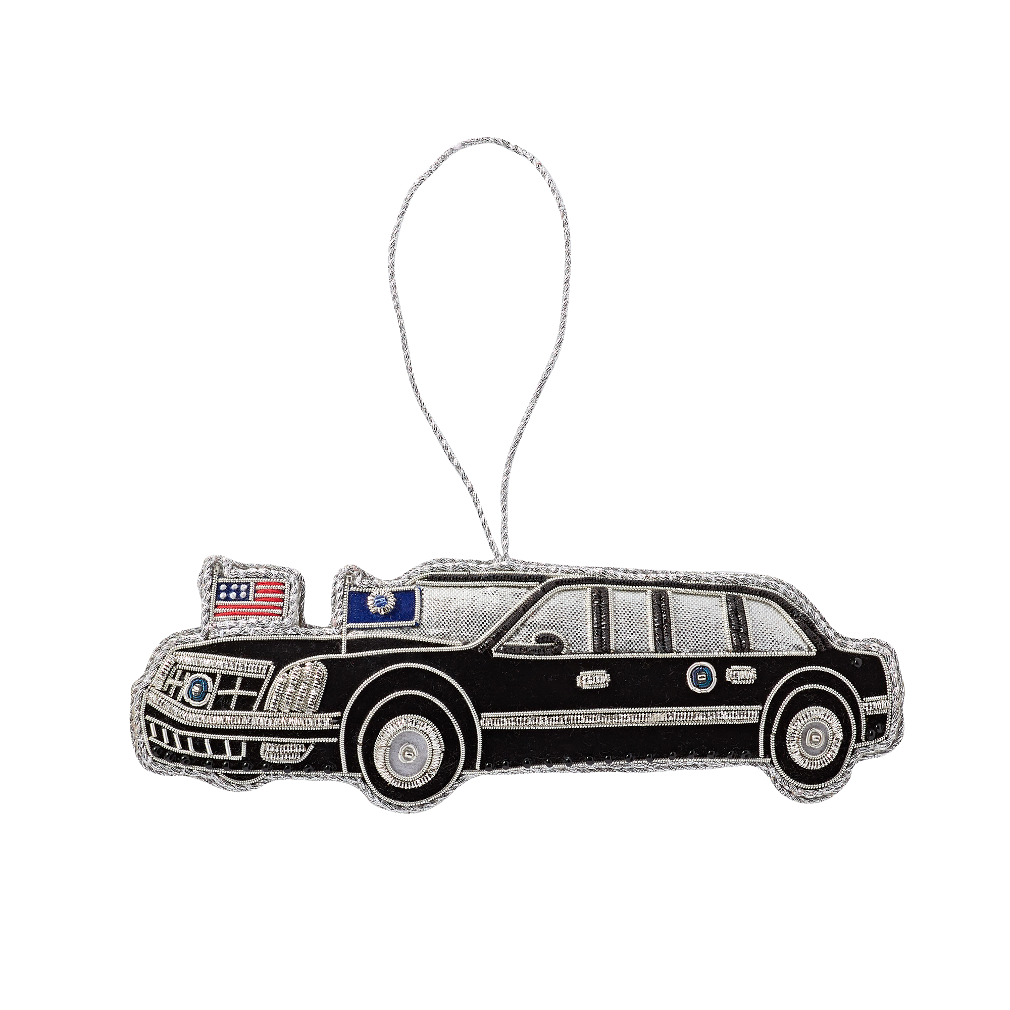 "The Beast " Limousine Felt Ornament