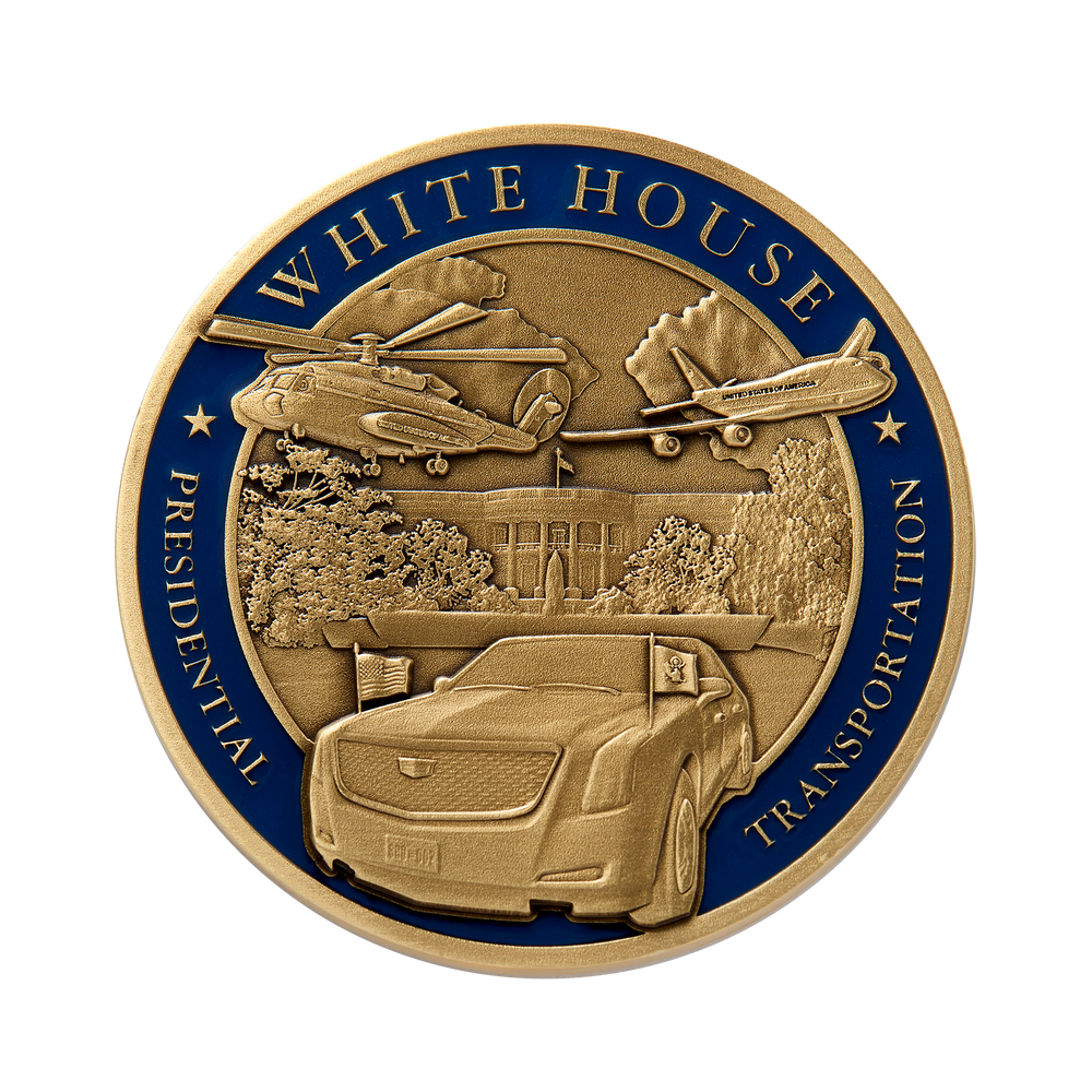White House Presidential Transportation Challenge Coin