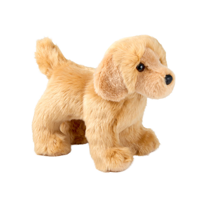 White golden 2025 retriever stuffed animal