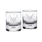 Double Old-Fashioned Glasses, Set of Two
