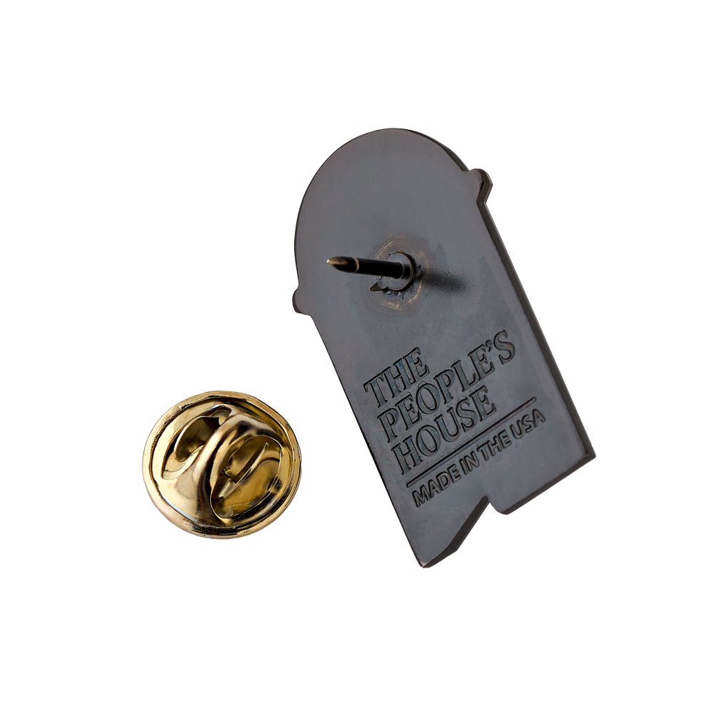 The People's House Logo Lapel Pin