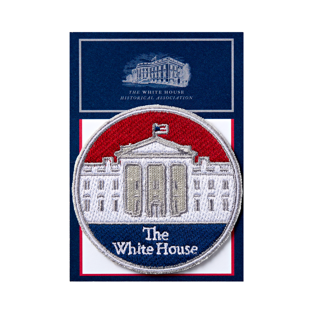 White House Embroidered Patch - Front Carded