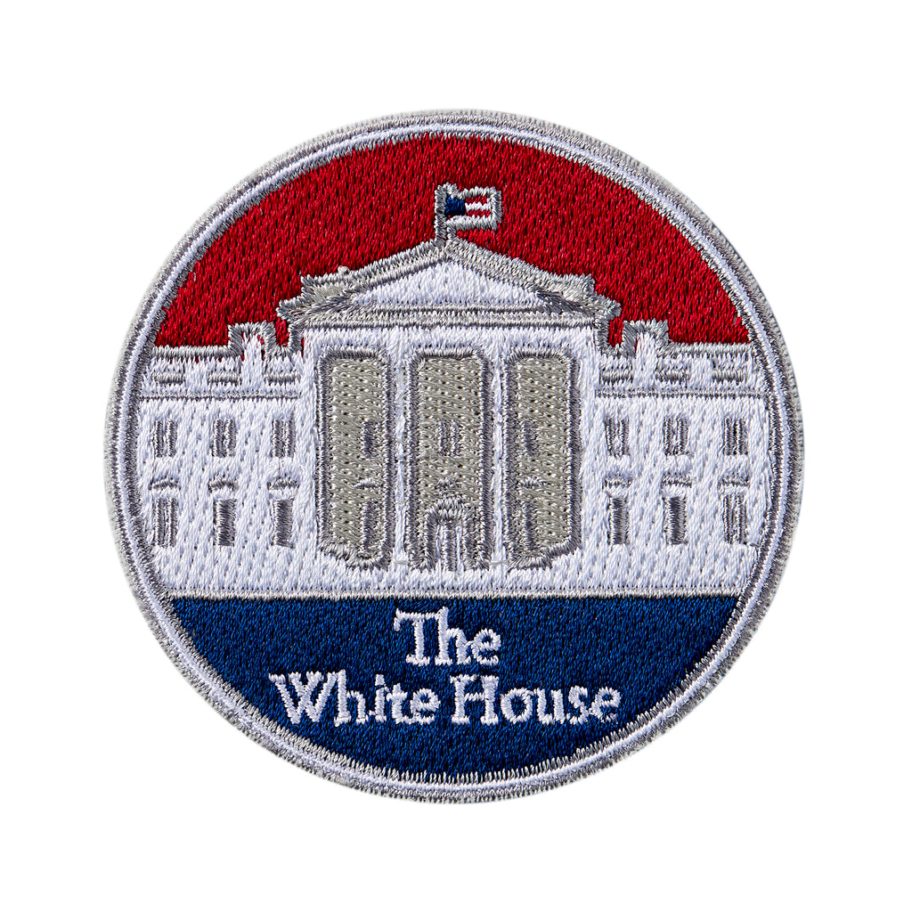 White House Embroidered Patch - Front