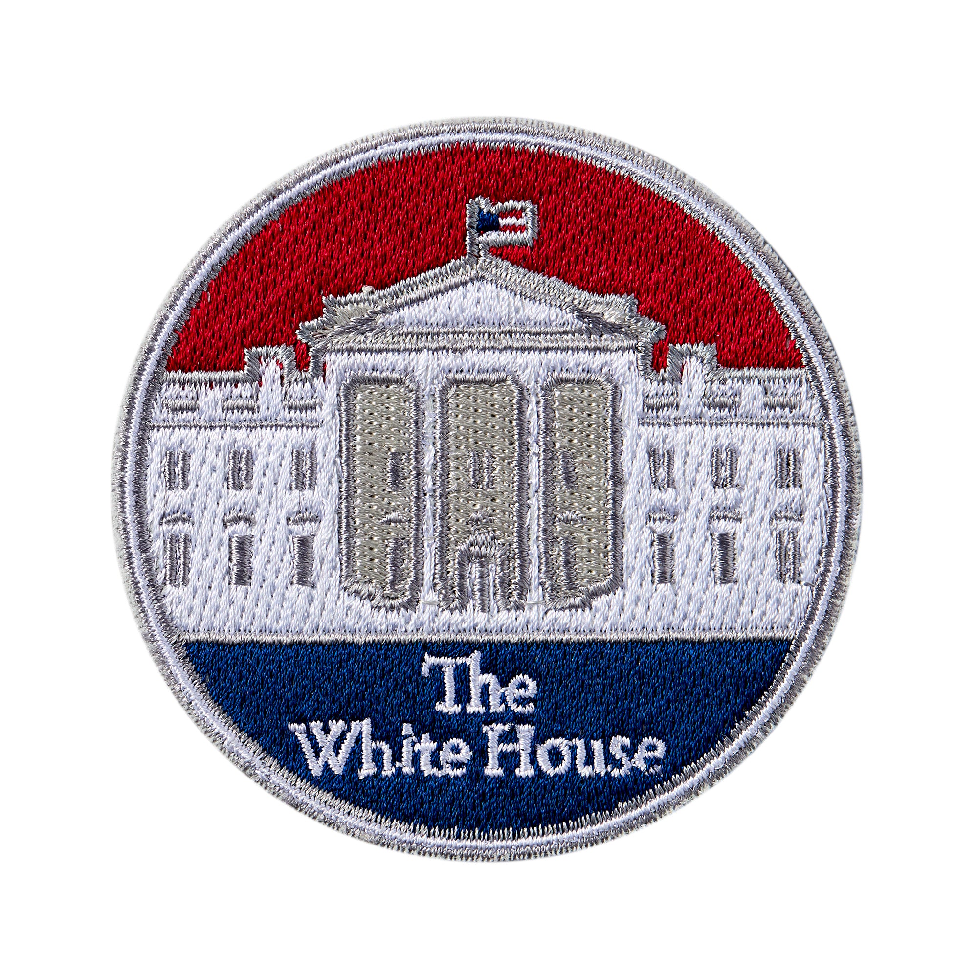 White House Embroidered Patch - Front