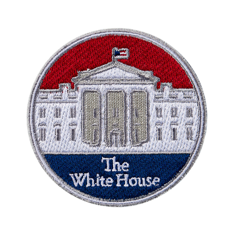 White House Embroidered Patch - Front