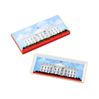 The People's House, White House Red with Gold Tray
