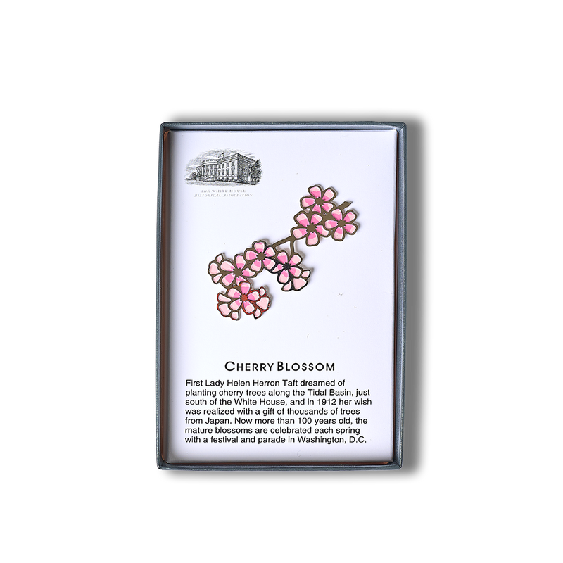 Cherry Blossom Cluster Pin
