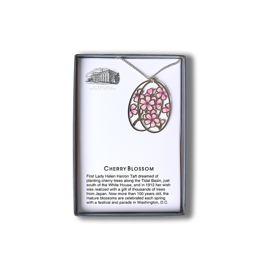 Cherry Blossom Layered Pendant Necklace