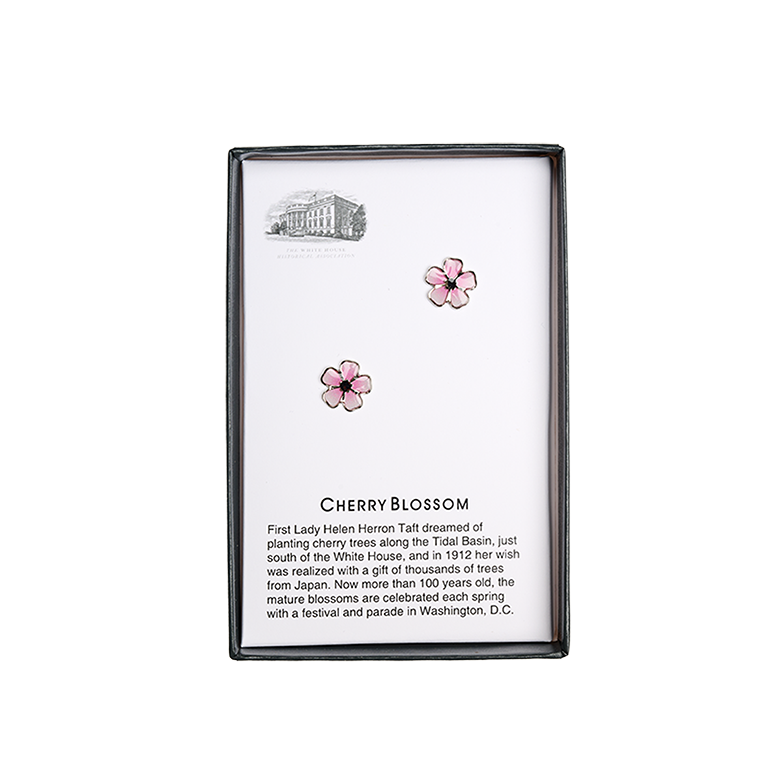 Cherry earrings in enamel and metal | Saint Laurent Cherry earrings in enamel and metal | Saint Laurent