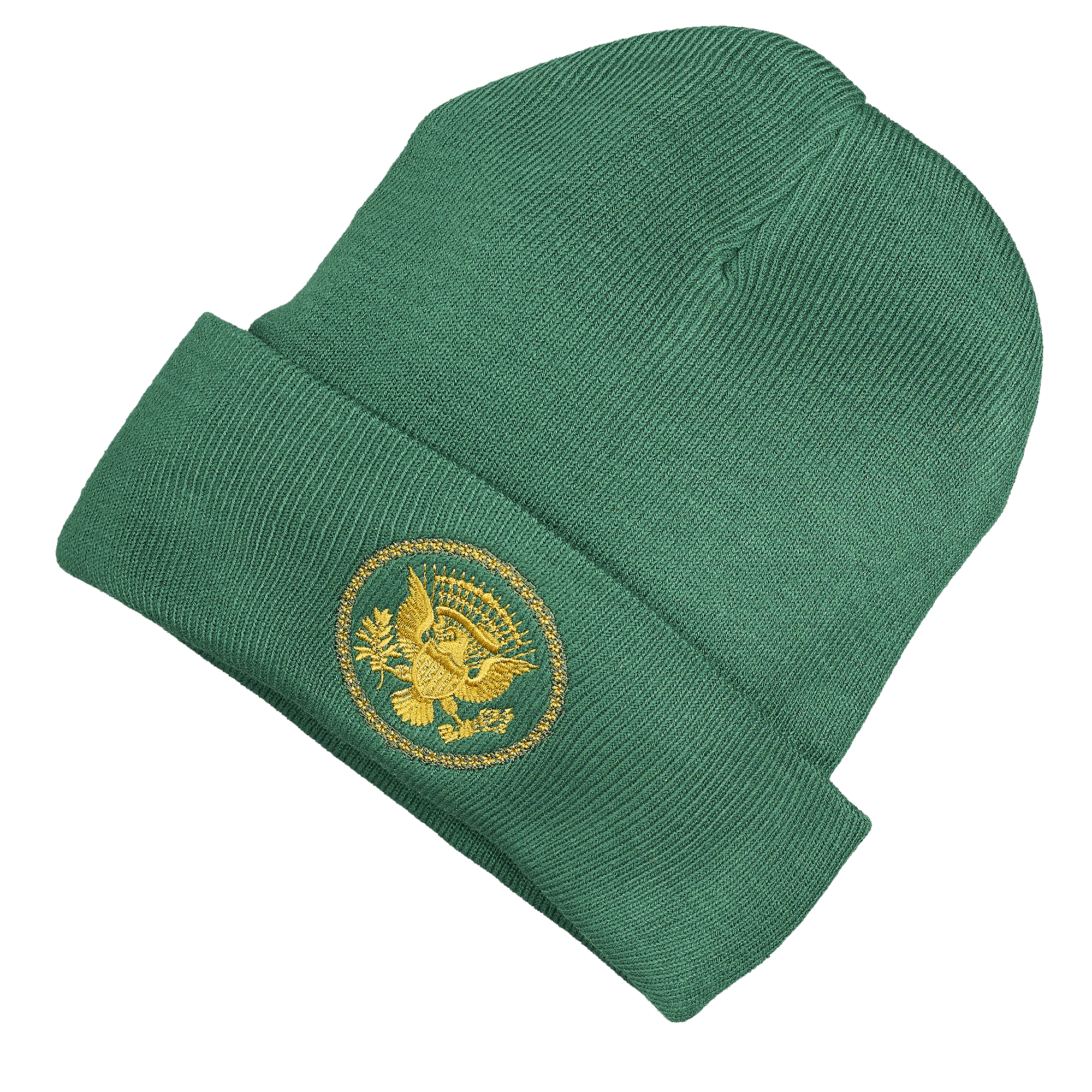 Green Truman Seal Beanie