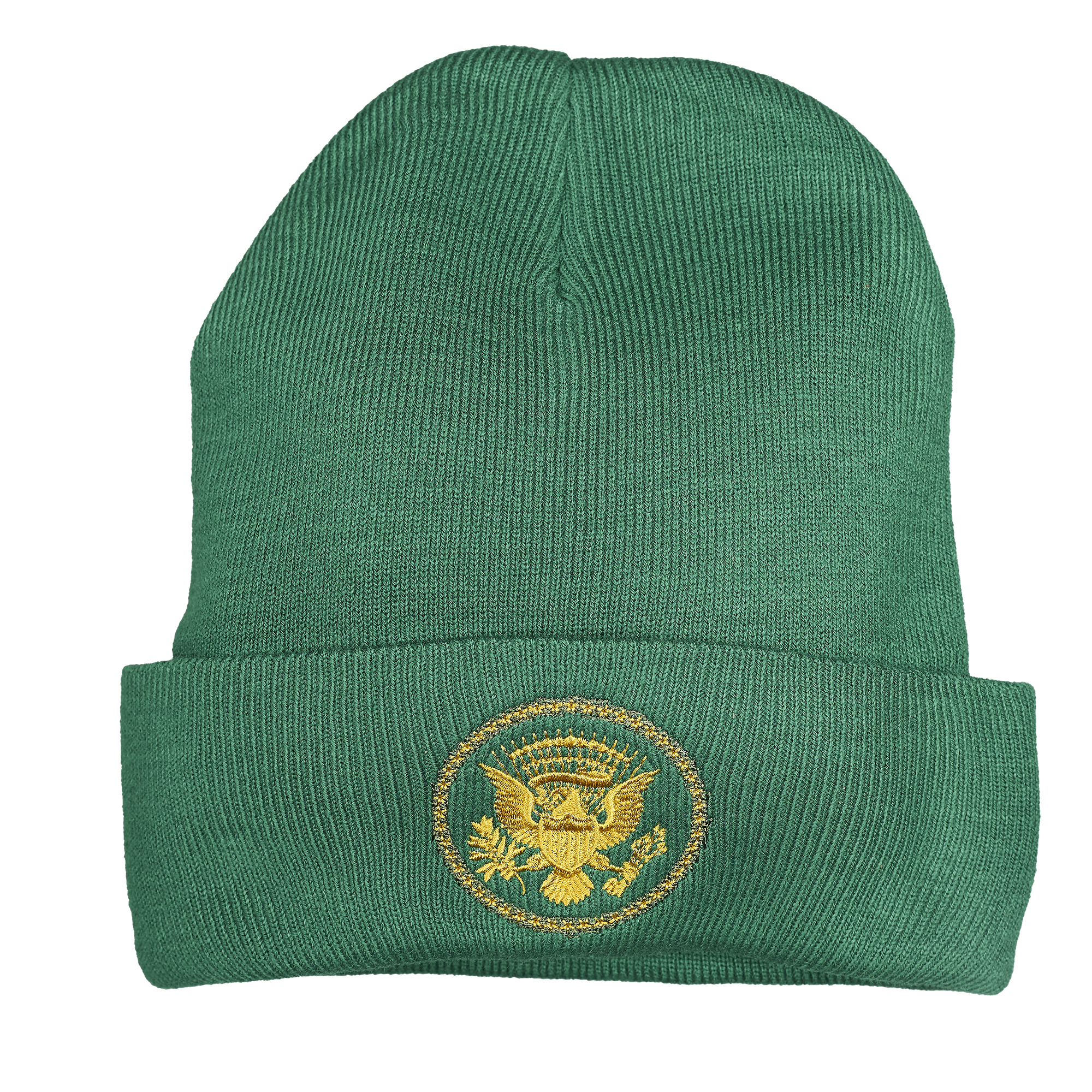 Green Truman Seal Beanie