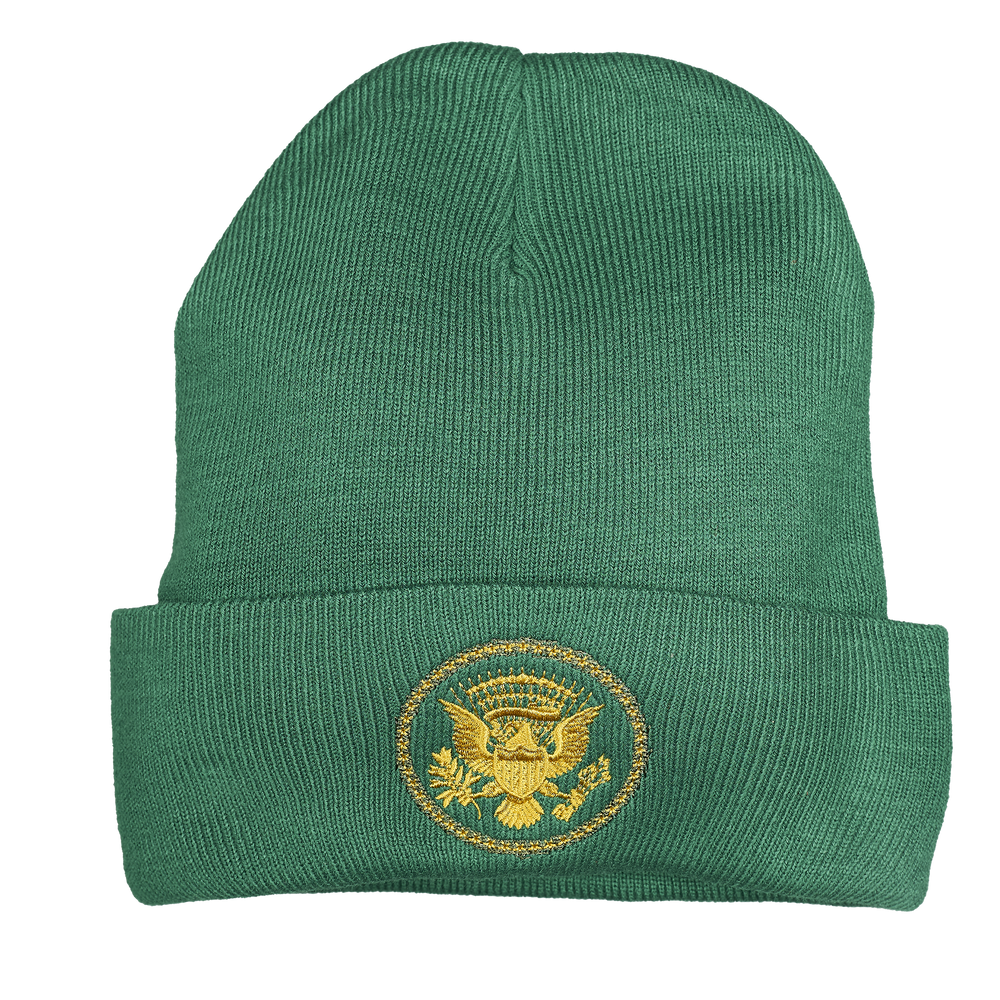 Green Truman Seal Beanie