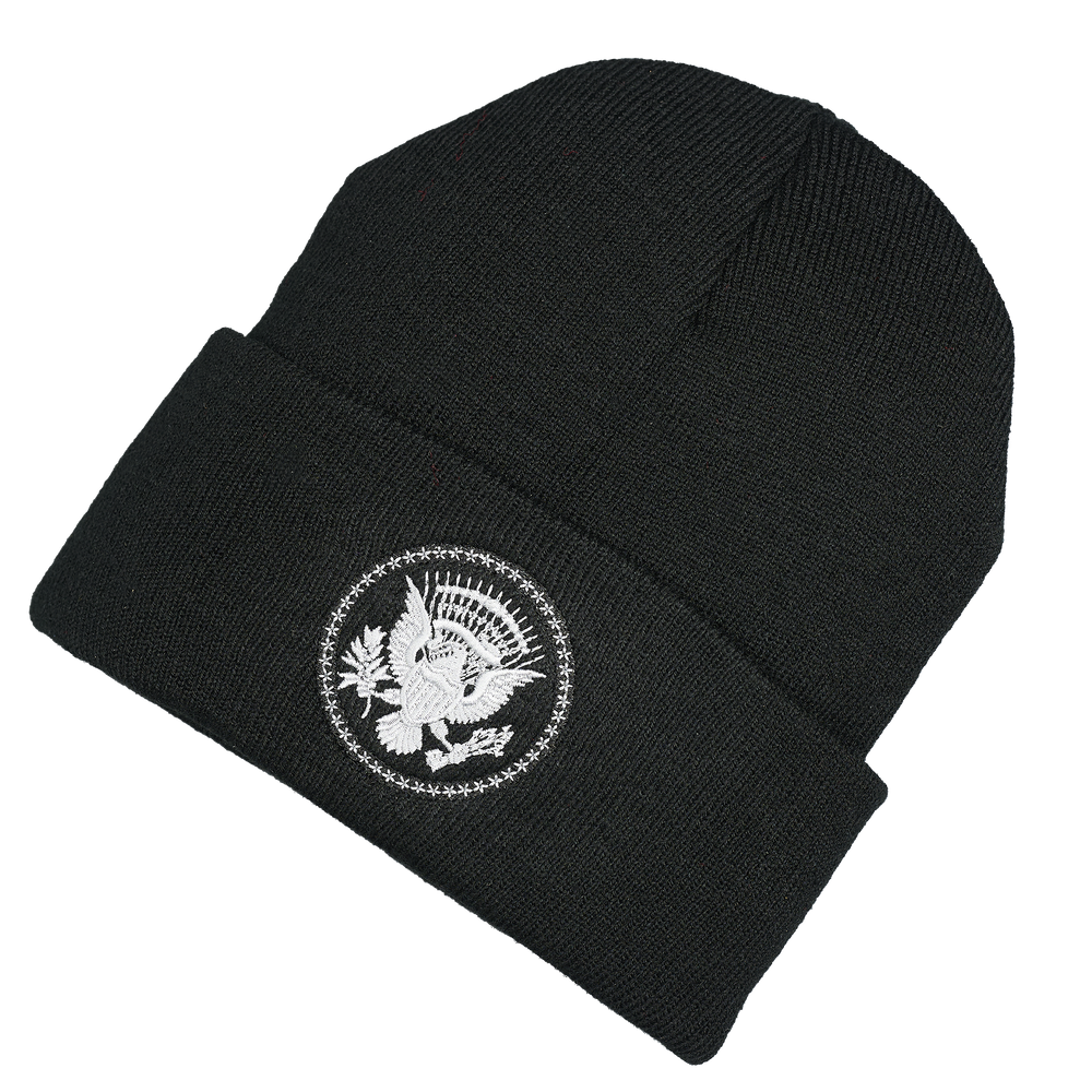 Black Truman Seal Beanie