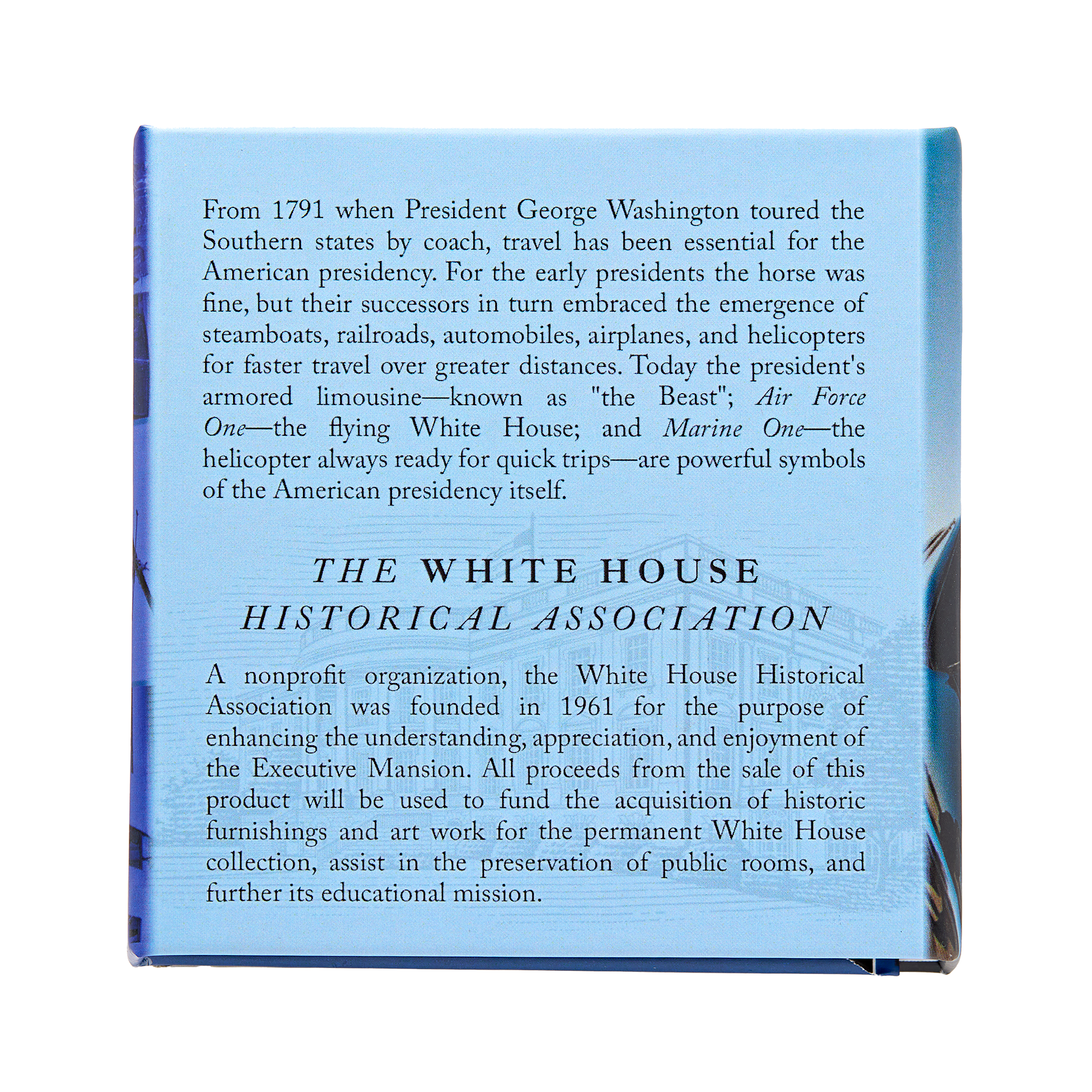 White House Presidential Transportation Challenge Coin with Color Fill Sky