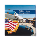 White House Presidential Transportation Challenge Coin with Color Fill Sky