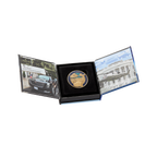 White House Presidential Transportation Challenge Coin with Color Fill Sky