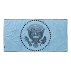 Truman Seal Cotton Beach Towel back flat