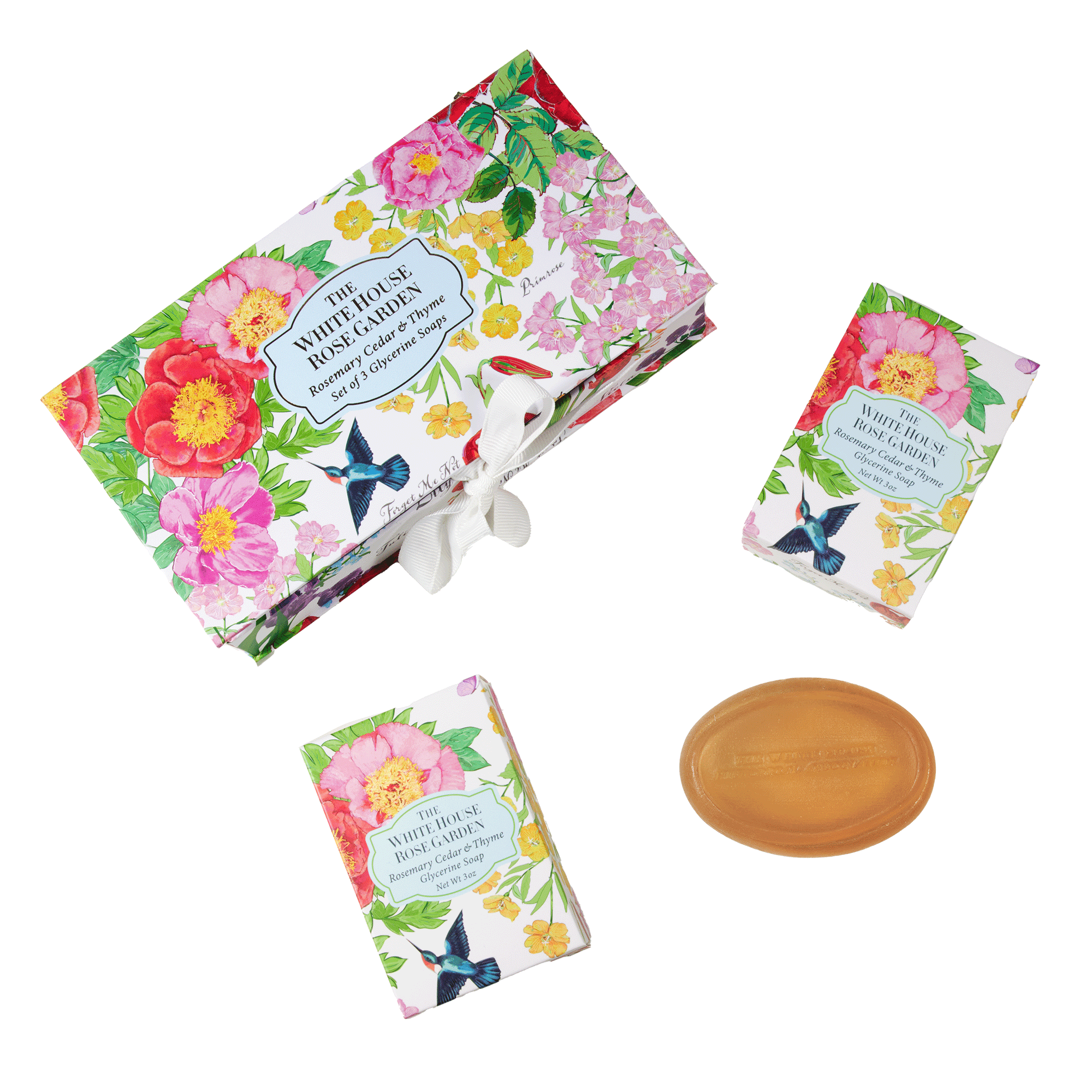 White House Garden Collection Soaps - Set of 3