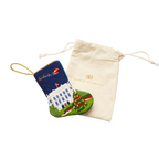 Bauble Stockings White House Needlepoint Mini Stocking
