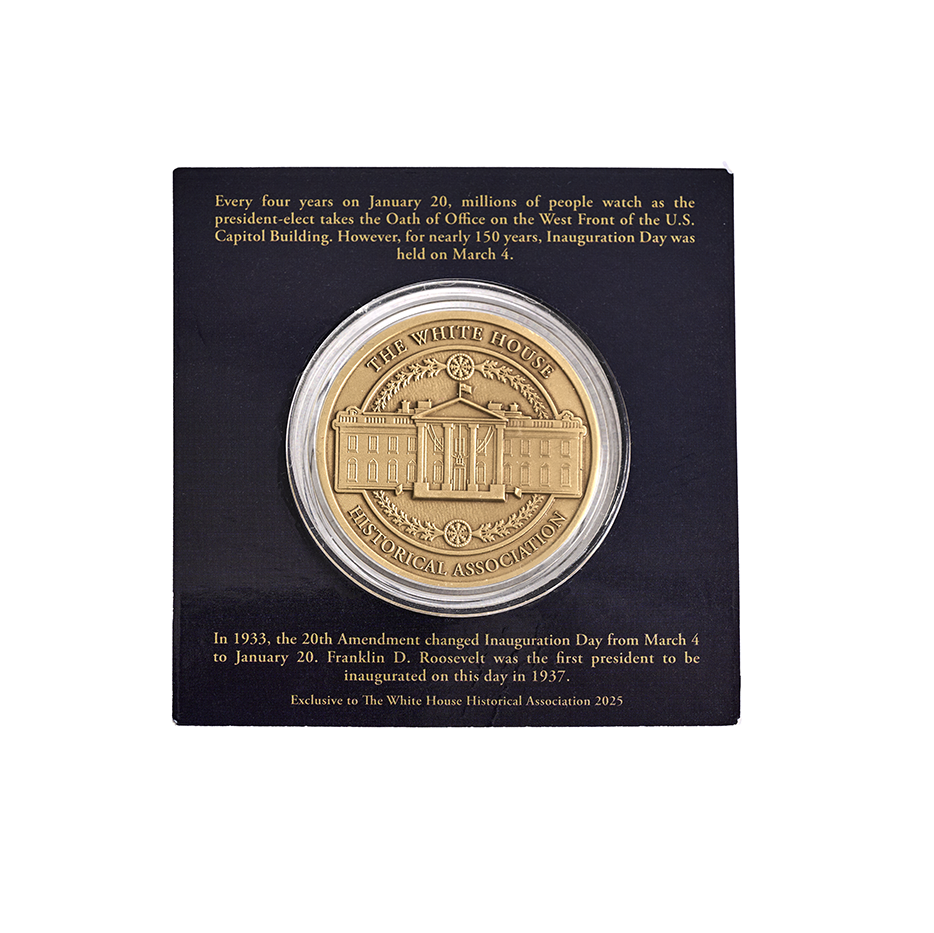 60th Inauguration Commemorative Coin 2025 – White House Historical ...