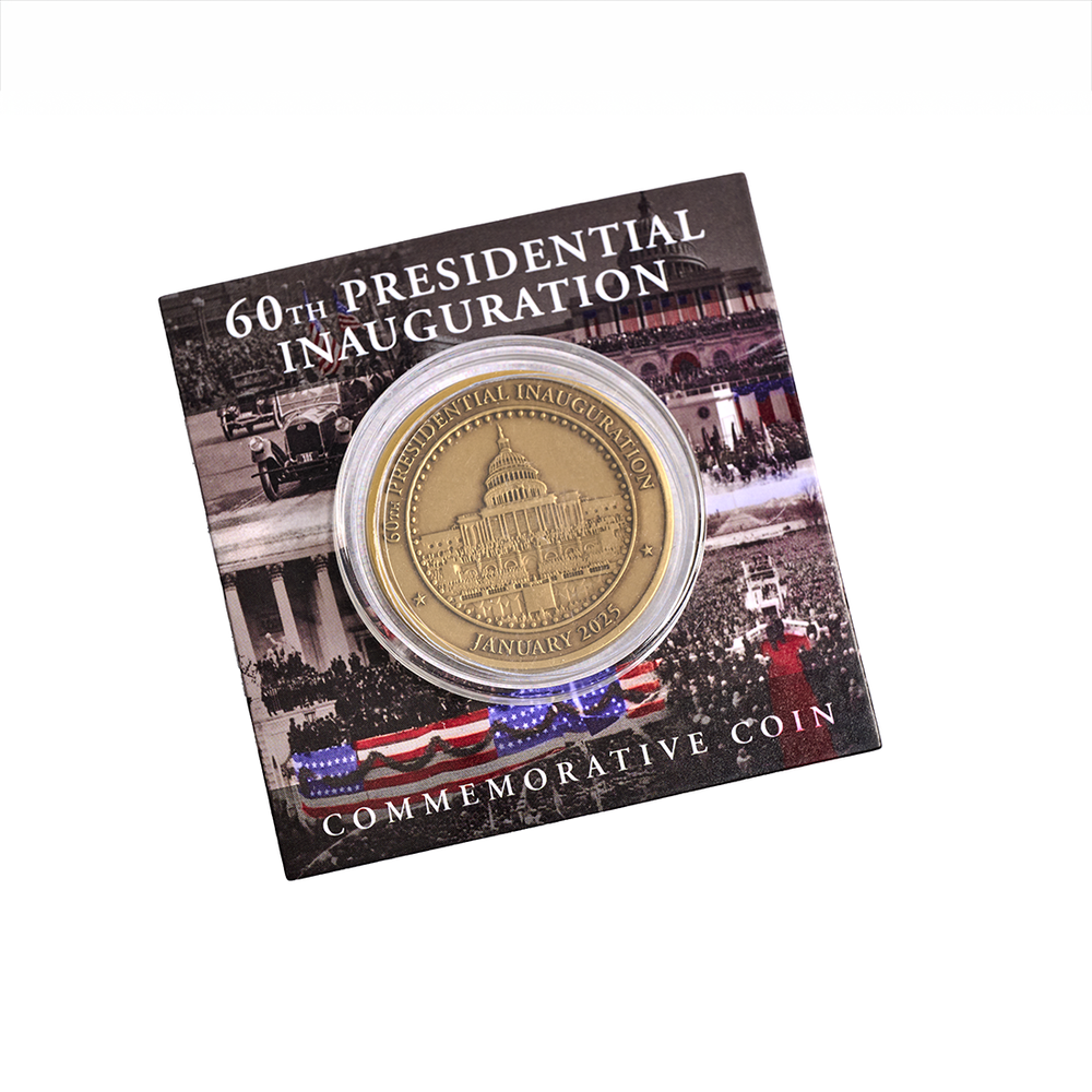 60th Inauguration Commemorative Coin 2025 – White House Historical ...