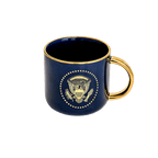 Mug with Truman Seal and Gold Trim - Navy