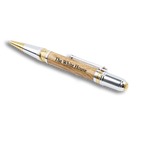 Handcrafted Wooden Art Deco Style Ballpoint Pen from White House Truman Renovation