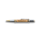 Handcrafted Wooden Art Deco Style Ballpoint Pen from White House Truman Renovation