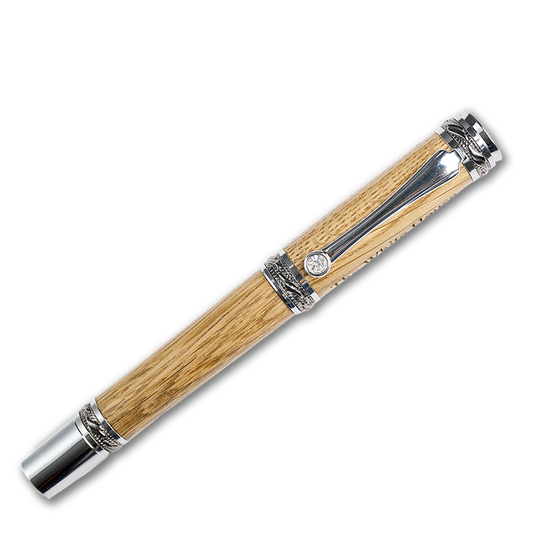 Handcrafted Wooden Fountain Pen from White House Truman Renovation